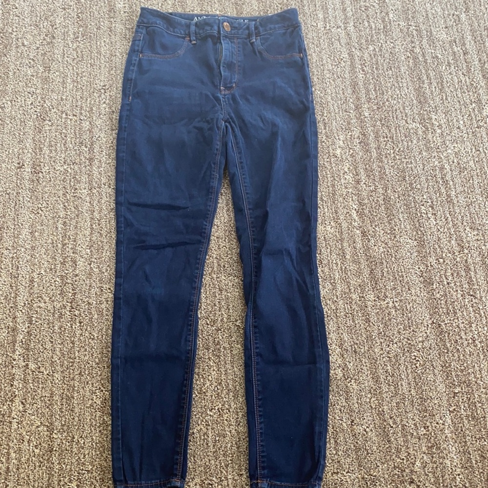American eagle high rise skinny jeans